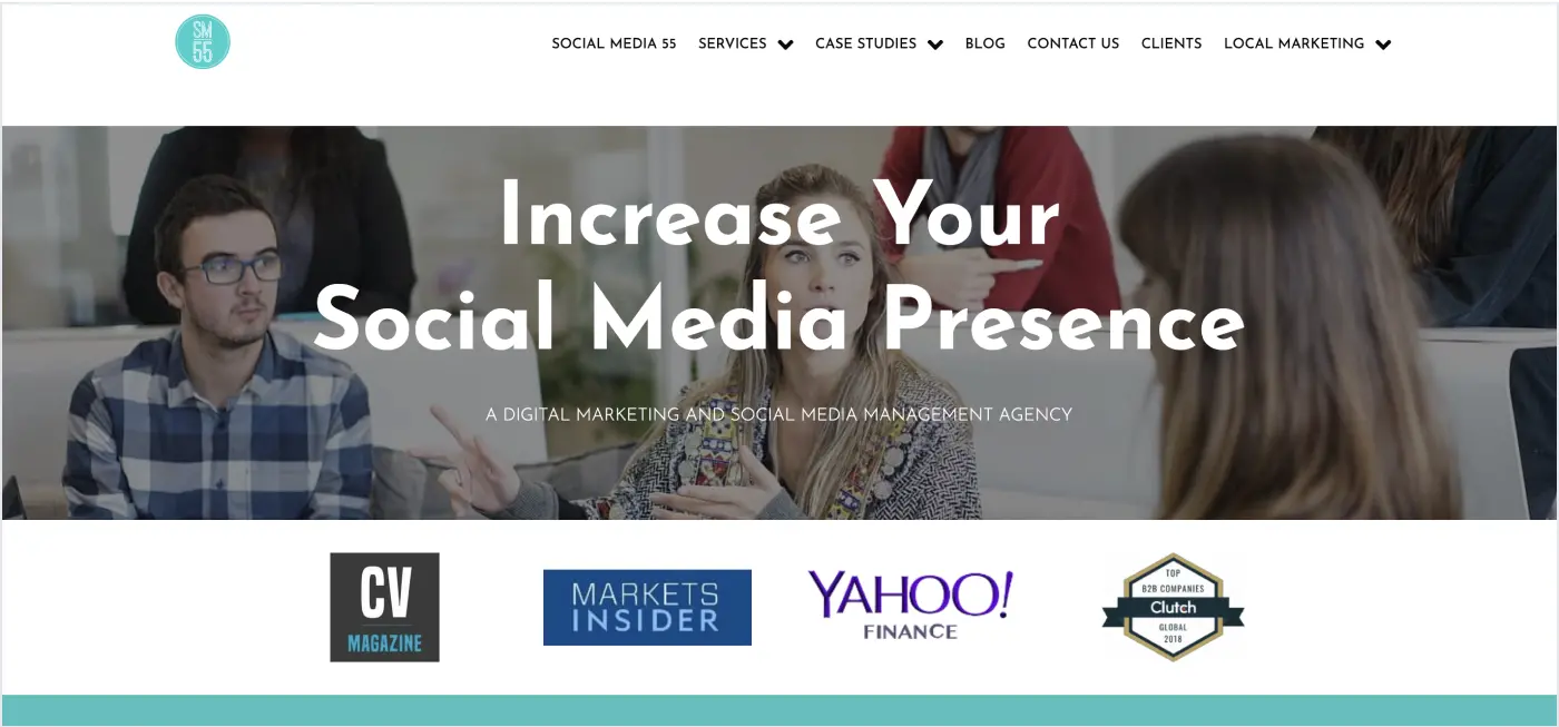 Social Media 55 pharmaceutical marketing agency