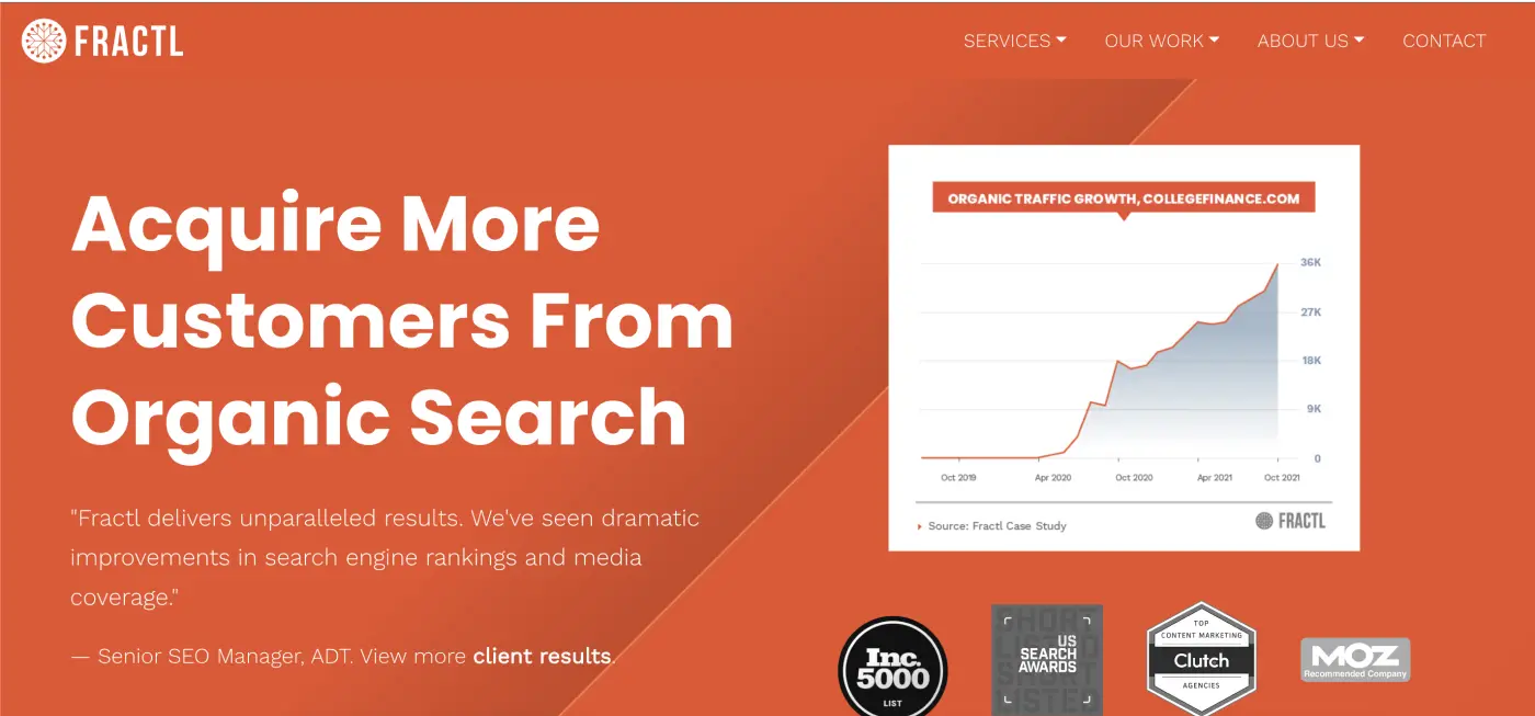 Fractl healthcare digital marketing agency