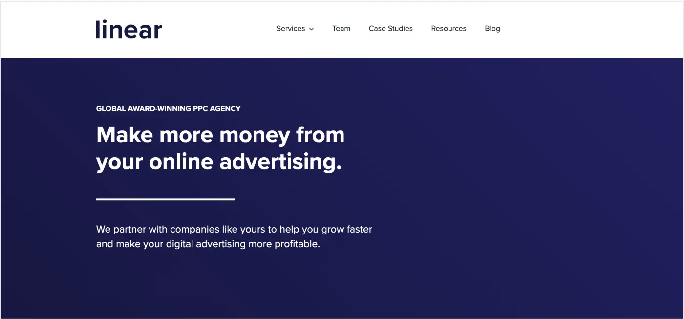 Linear healthcare marketing agency