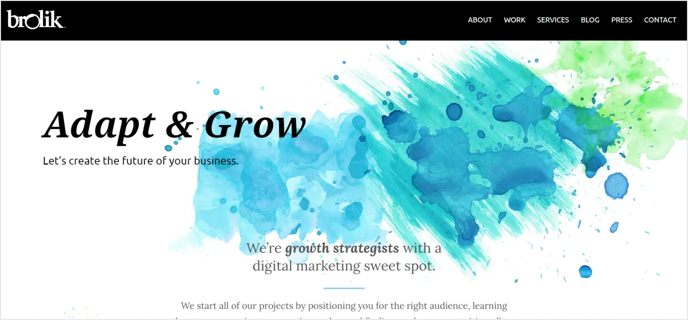 Brolik real estate marketing company