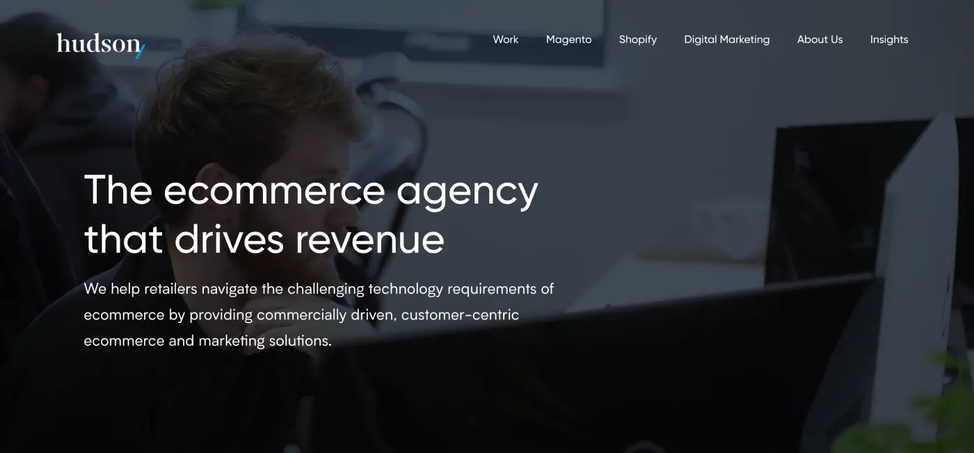 Hudson Commerce uk digital agency