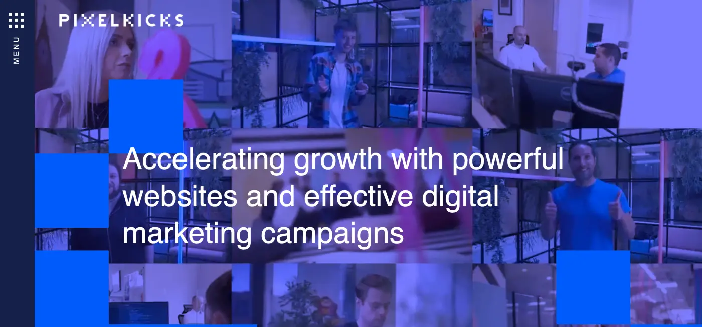 Pixel Kicks digital agency in UK