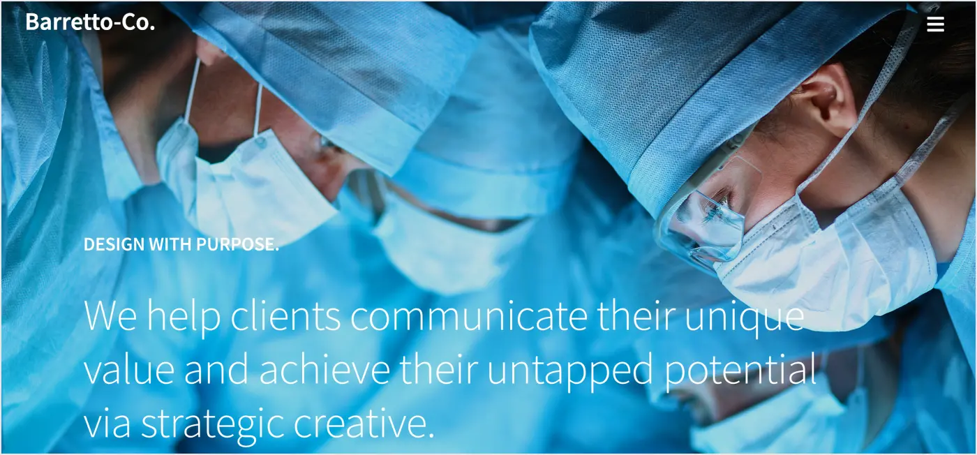 Baretto-Co healthcare branding