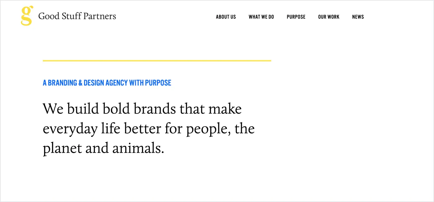 GoodStuffPartners healthcare brand agency