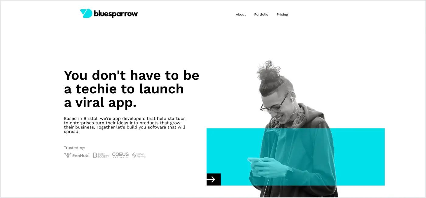 Blue Sparrow ux design agency in Bristol